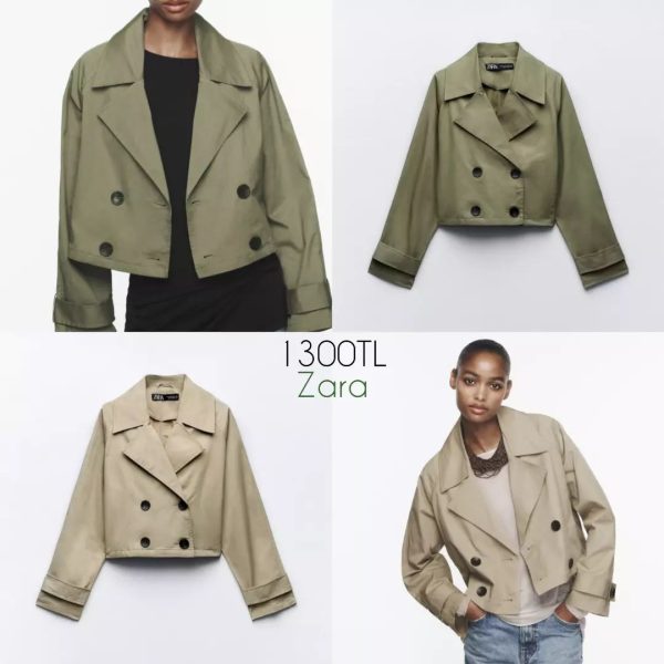 ترنج کت کراپ zara