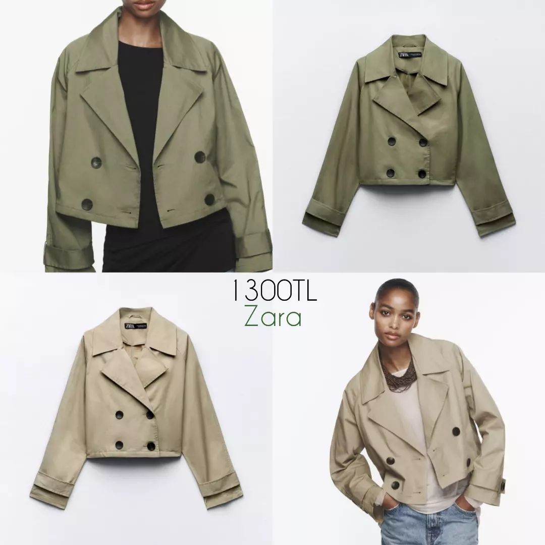 ترنج کت کراپ zara