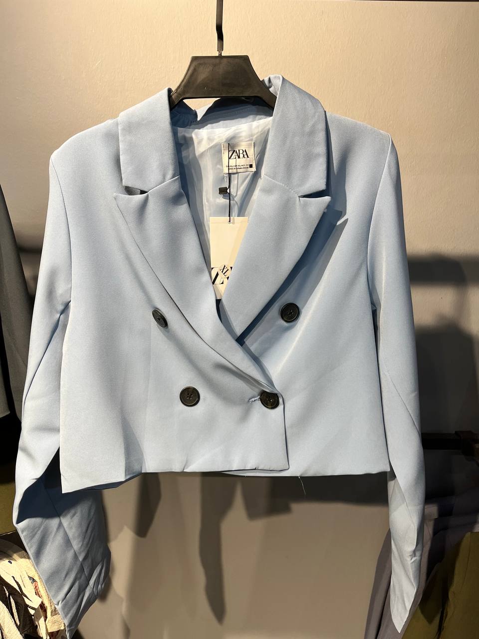 ترنج کت کراپ zara